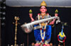 Goddess Sharada idol installed at Sri Venkatramana Temple, Carstreet